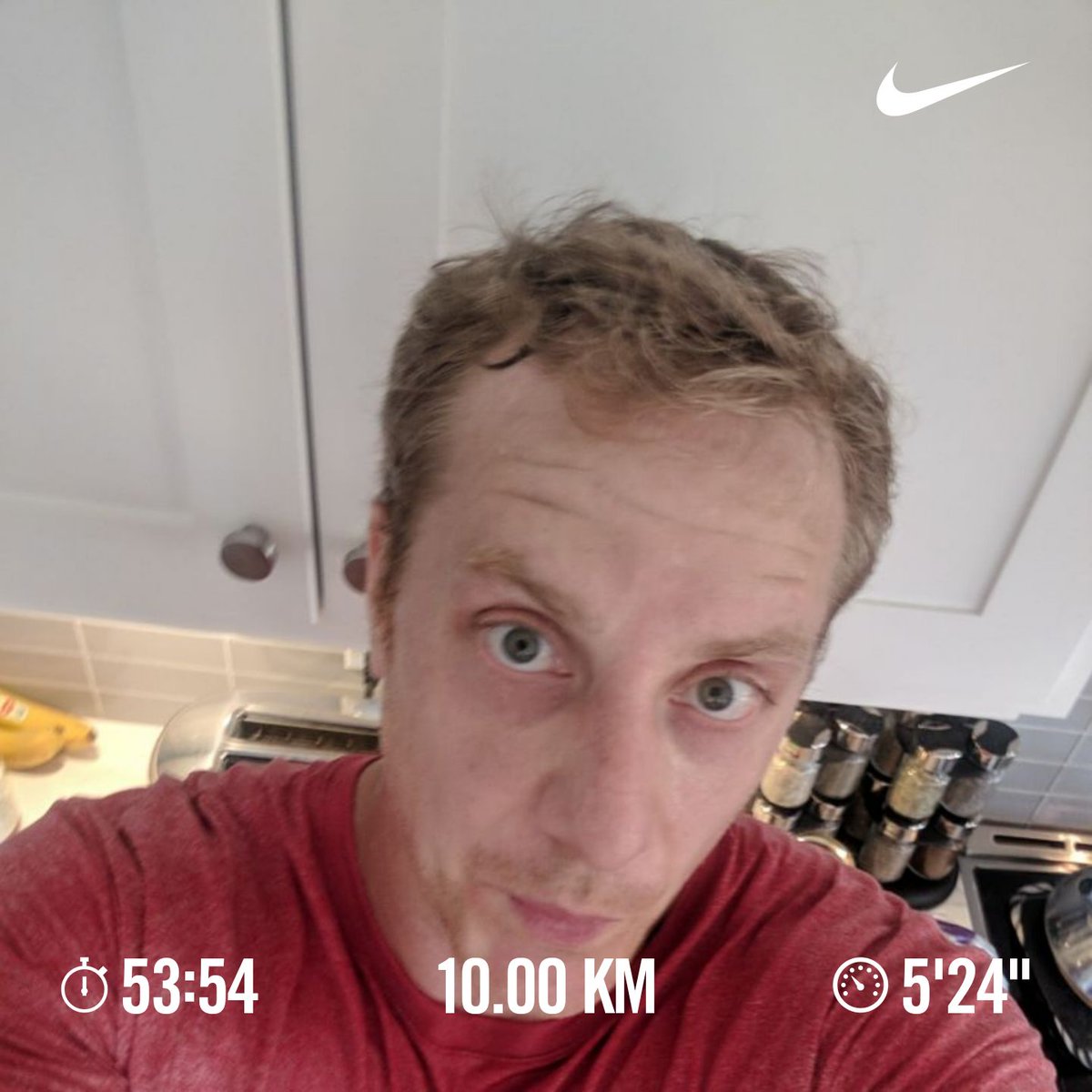 DegenTactics's tweet photo. Just a sneak peak at the Captions fitness journey off the ship 

10k baby ! https://t.co/BoRHy2tx14