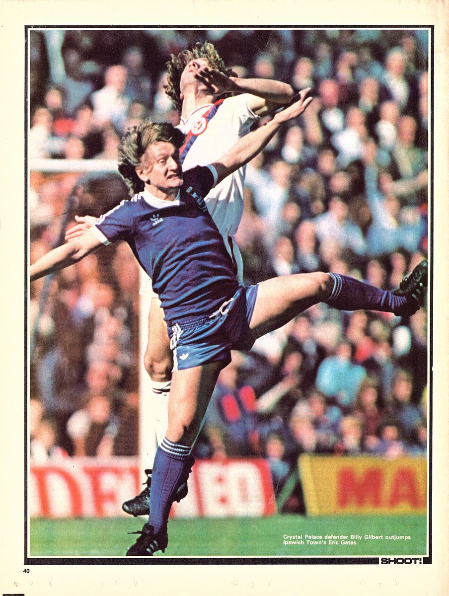 ScotsFootyCards's tweet photo. #BillyGilbert #CrystalPalace and #EricGates #IpswichTown #Shoot! 1980-04-05 https://t.co/sznGUiV3md