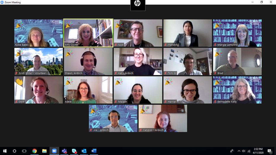 Happy International Volunteer Managers Day!  Ardoch engages over 1500 amazing volunteers each year and we recognise the entire Ardoch team who enable our volunteers and connect them with our important work in the community.

#IVMDAY20