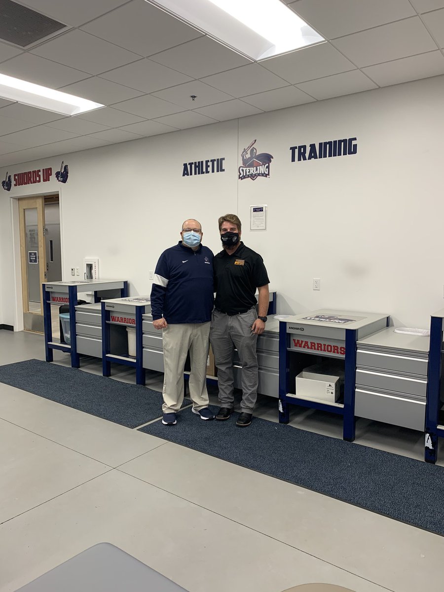 Love it when we have alumni come back to see this amazing facility!! So great to see you <a href="/the_quenz/">Troy Quenzer</a> ! SC AT family for life! <a href="/SterlingCSports/">Sterling Warriors</a> <a href="/SCSportMed/">Sterling College Sports Medicine</a> <a href="/SterlingCLife/">Sterling College</a> <a href="/kcacsports/">Kansas Collegiate Athletic Conference</a> <a href="/NAIAATA20/">NAIA Athletic Trainers Association</a> <a href="/KansasATS/">Kansas Athletic Trainers' Society</a>