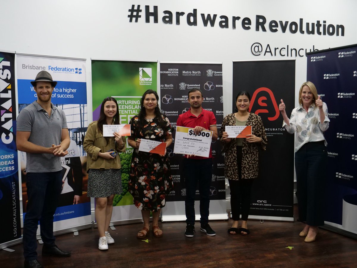 Congratulations to our Brisbane Campus students, Ankita, Bijay, Anjili and Rajbir, who won the 2020 Arc Hackathon with their prototype app to stop the spread of infectious diseases!

Learn more about the innovative creators and their prototype app - ow.ly/THMs50CaTuC