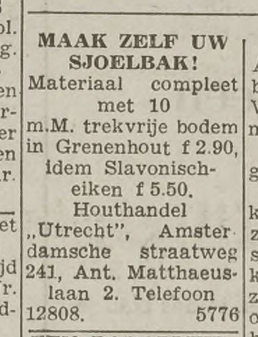 uitdragerij's tweet photo. Ideetje voor de lockdown?
#advertentieuit1934 https://t.co/LxkzEWS7Iy