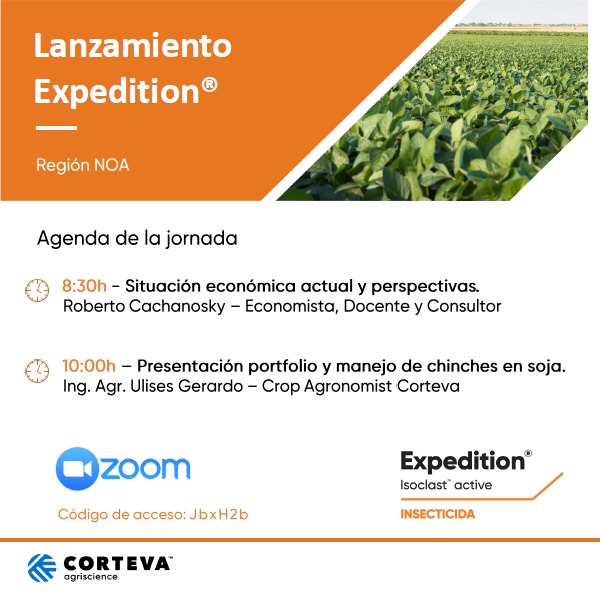 Te invitamos a la jornada lanzamiento Expedition. Región NOA