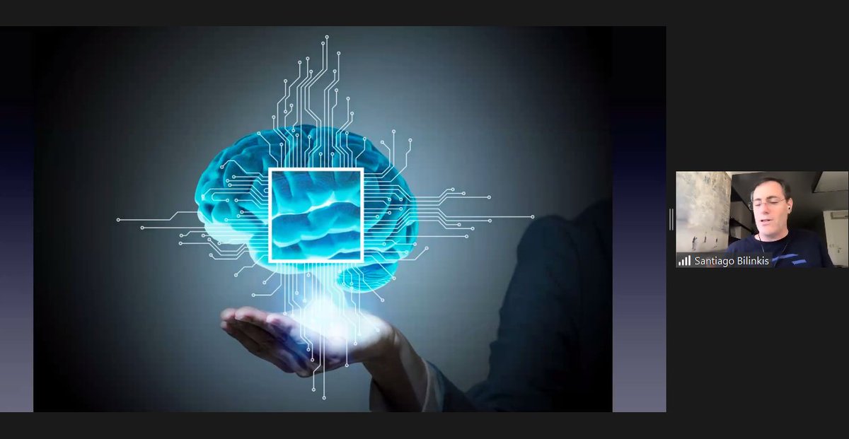 informaticaHIBA's tweet photo. I Simposio de #InteligenciaArtificial en #JISHIBA 

⭐️ Santiago Bilinkis 👉 "¿Es posible crear Inteligencia? Primero habría que definirla, para mí la mejor definición es la superar obstáculos a través del pensamiento". https://t.co/UIaWkL1glM