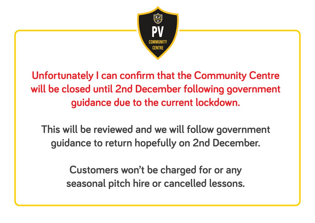 Park View Community Centre tweet media