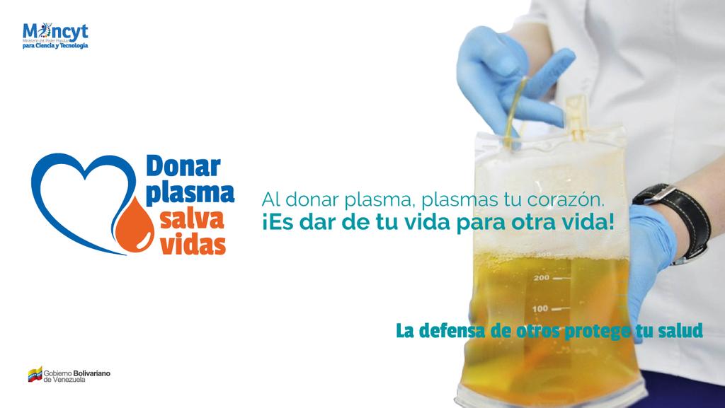 CNTI_VE's tweet photo. ¿Quieres saber como puedes donar plasma si sanaste de #COVID19?

✅Llama al 0800-PLASMA-1

✅Escribe al correo electrónico quimbiotecdonaplasma@gmail.com.

¡No esperes más y forma parte del equipo para combatir el #SARSCoV2! 🇻🇪 https://t.co/dfwjMDgZnp