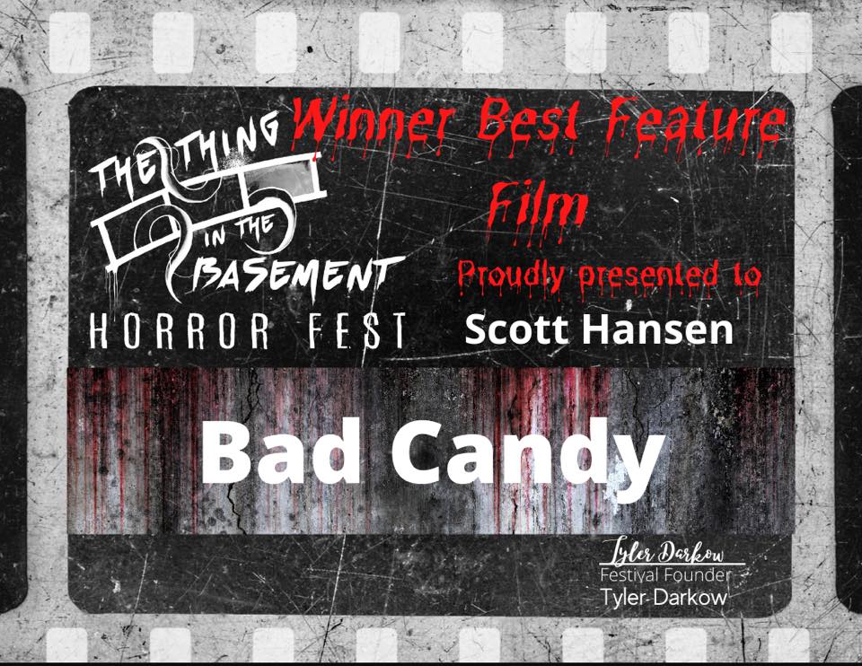 BadCandyFilm1's tweet image. Bad Candy takes another #bestpicture award &amp;amp; #bestdirecting. Thanks to the judges at #thinginthebasementhorrorfest #badcandy
Sign up for the mailing list badcandyfilm.com