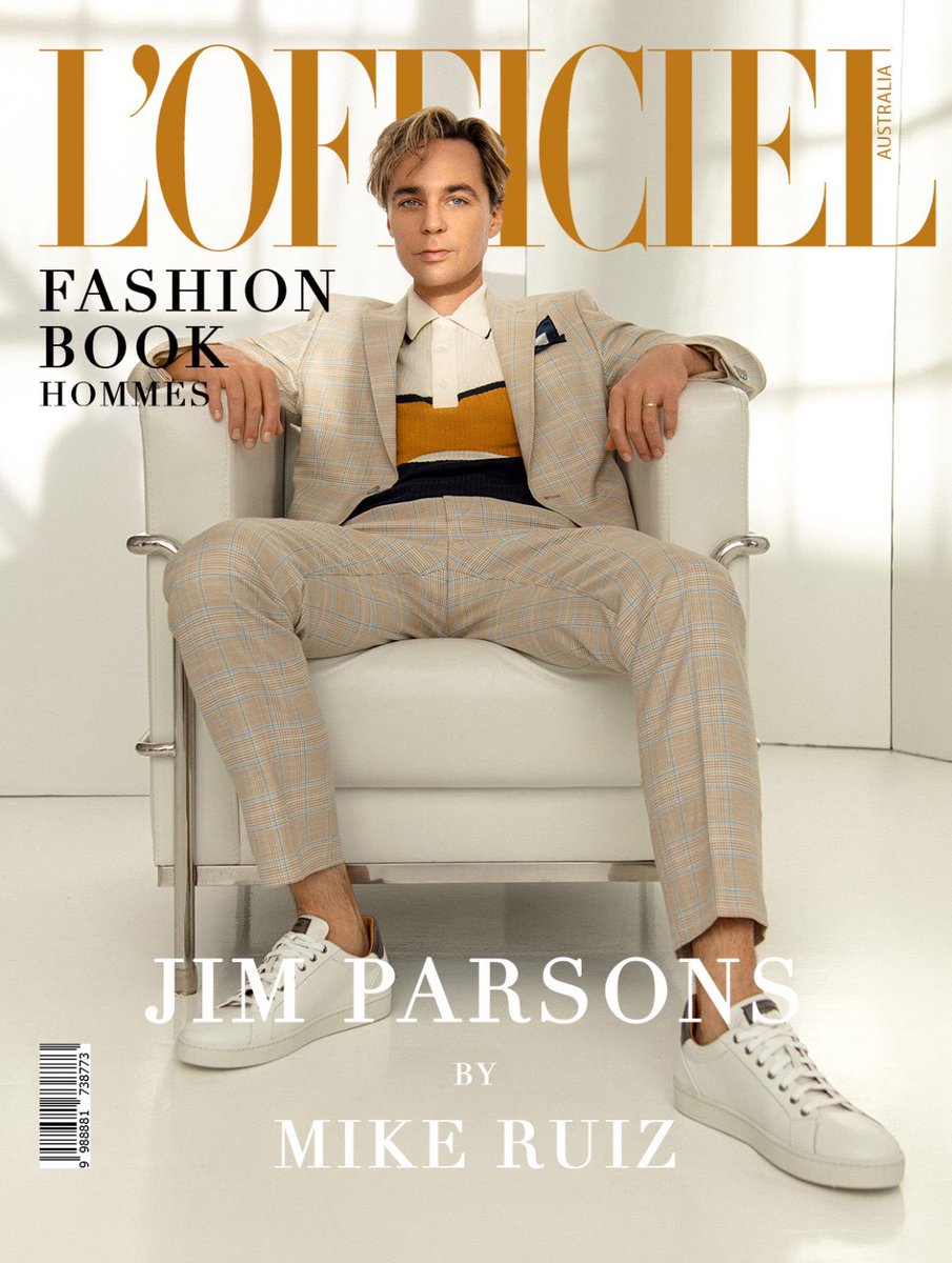 TheFilmUpdates's tweet photo. Jim Parsons photographed by Mike Ruiz for L’Officiel Australia https://t.co/2cWMoCHmXF