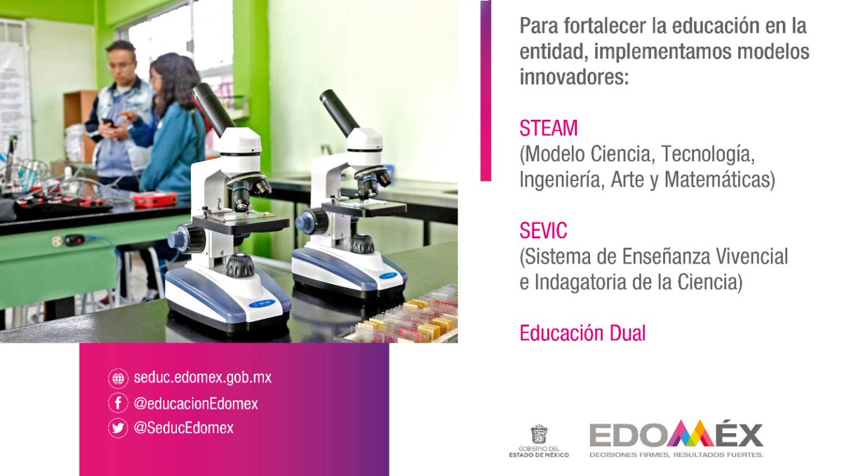 secti_edomex's tweet photo. Hacemos #EquipoConLaGente para responder a las necesidades del contexto sociocultural, por ello en el #Edoméx se implementan modelos educativos innovadores.
@alfredodelmazo
@Edomex https://t.co/y6sS4b75bb