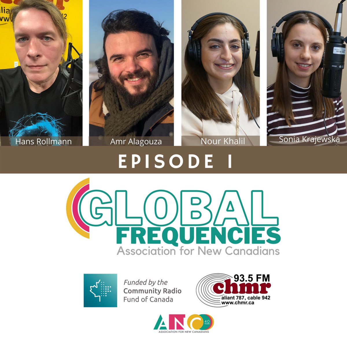 NEW SHOW alert -- launching tonight at 7pm!

Global Frequencies is devoted to promoting and representing the diversity of voices NL. It features stories of newcomers and special guests, focusing on immigration, multiculturalism, and economic and cultural diversification. (cont.)