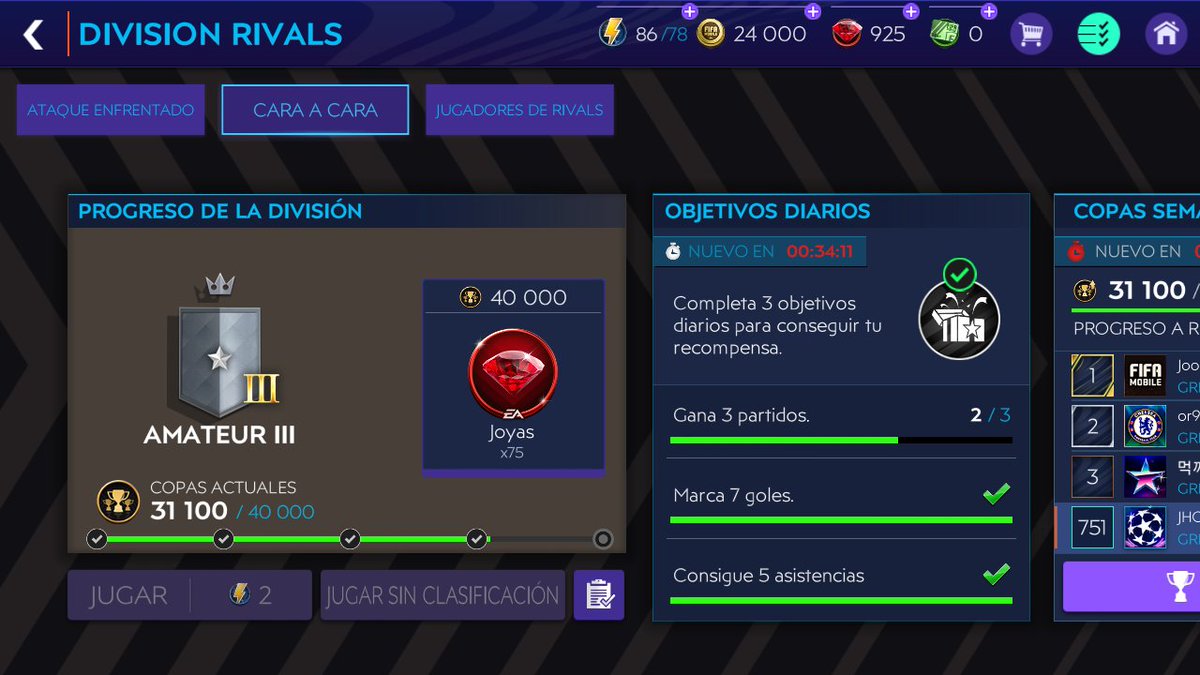 JHONTERJESUS24's tweet photo. @EAFIFAMOBILE  I was playing, now the new update came out, and I can't play anymore, help please 😢 https://t.co/mjcxx3Gs70