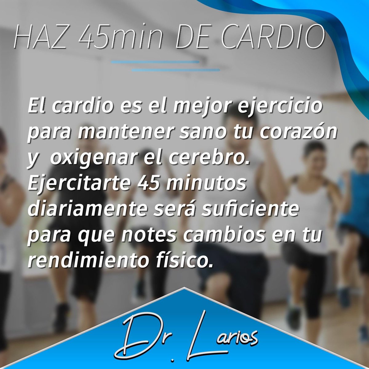 Todos los días podemos practicar ejercicio, sino lo haces, hoy puede ser un buen día para iniciar. Inténtalo.
#consejossaludables #salud #