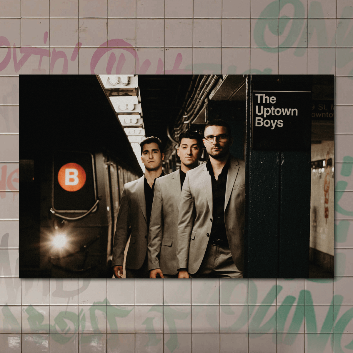 uptownboyslive's tweet photo. Would you display us on your wall horizontally, or vertically? Shop this and other merch now on our website! #poster #merch #theuptownboys https://t.co/yNhK25v0fZ