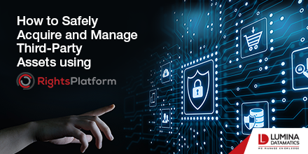 LDatamatics's tweet photo. Read about how to use #RightsPlatform for a typical asset management process.
Click here to learn more --> https://t.co/xV3z8g6SmW
#rightsmanagement #rightsandpermissions #copyrightinfringement #copyrightlaw #images #contentmanagement #assetmanagement #content #publishers https://t.co/5tKtd6RMV5