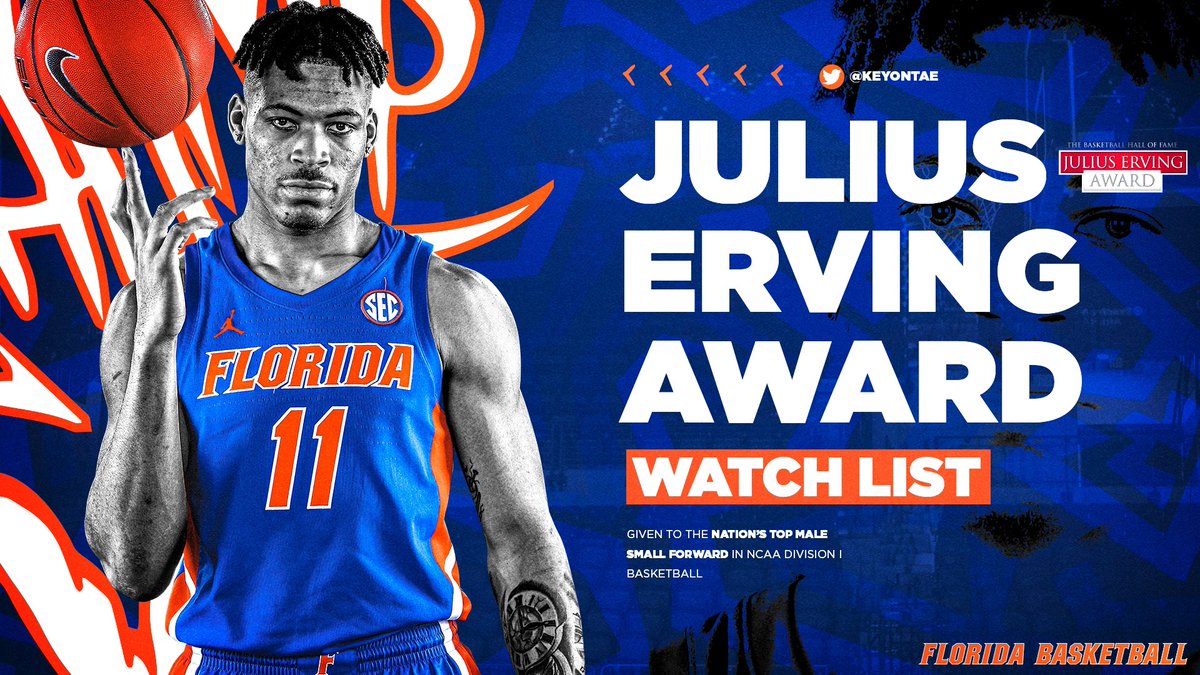 GatorsMBK's tweet image. Julius Erving Preseason Watch List is out, @Keyontae.

Read more &amp;gt; &amp;gt; bit.ly/3oWqrqV