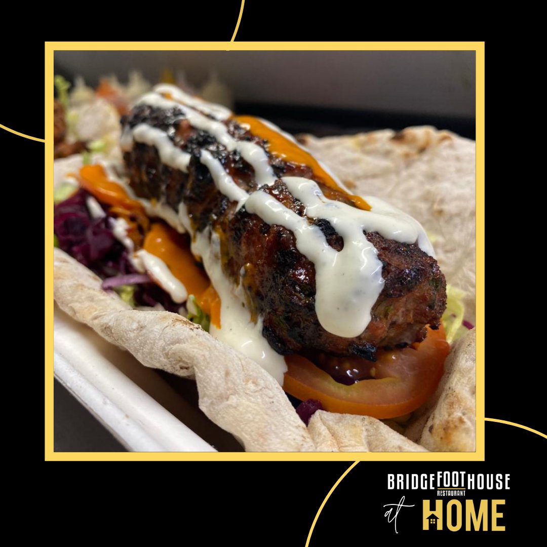It's nearly Kebab time.. 🍢What will you be having this weekend?

#bridgefoothouse #kebabtime #KebabsDoneRight #restaurantfoodathome #sligofood