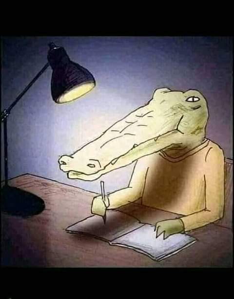 Farhan_Ahmed04's tweet photo. Next time if you think your life is hard, think about this crocodile 😂 https://t.co/O4oWUkiY1q