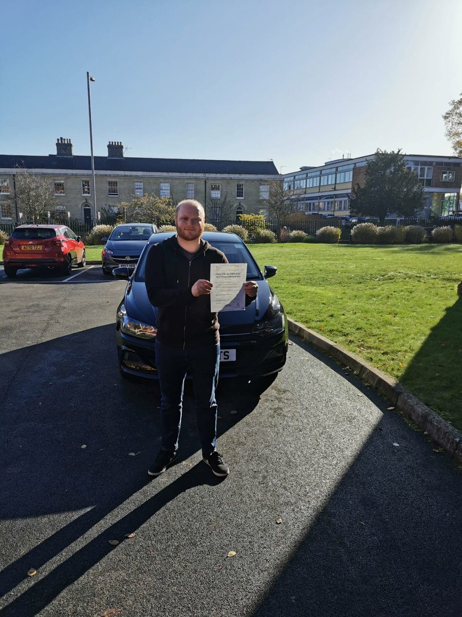 HucklesDriving's tweet photo. 🚗 Another Pass 🚗 

Congratulations to Joel Hansen for passing his driving test today. A massive well done and safe driving!  #norwich #driving #DriveSafe https://t.co/LjIJk9lnju