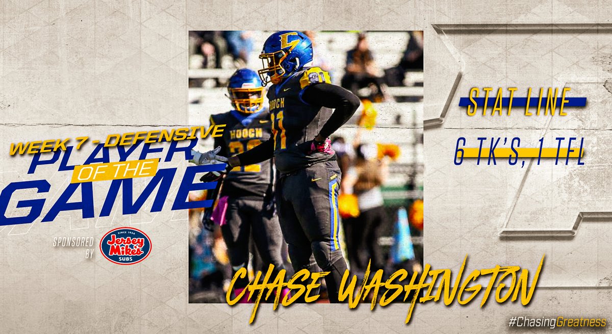 CoachMaloneFB's tweet photo. Week 7 versus Sequoyah Player(s) of the Week:
@garrettglass8 @91C_Washington
@HoochHappenings
Special thanks to our sponsor @jerseymikes for all that you do. Best place to create great moments and memories.
@HoochFootball
#ChasingGreatness
#BuildingRealMen
π§±π§±π§± https://t.co/afQRRqYvDC