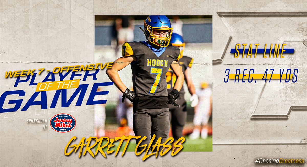 CoachMaloneFB's tweet photo. Week 7 versus Sequoyah Player(s) of the Week:
@garrettglass8 @91C_Washington
@HoochHappenings
Special thanks to our sponsor @jerseymikes for all that you do. Best place to create great moments and memories.
@HoochFootball
#ChasingGreatness
#BuildingRealMen
π§±π§±π§± https://t.co/afQRRqYvDC