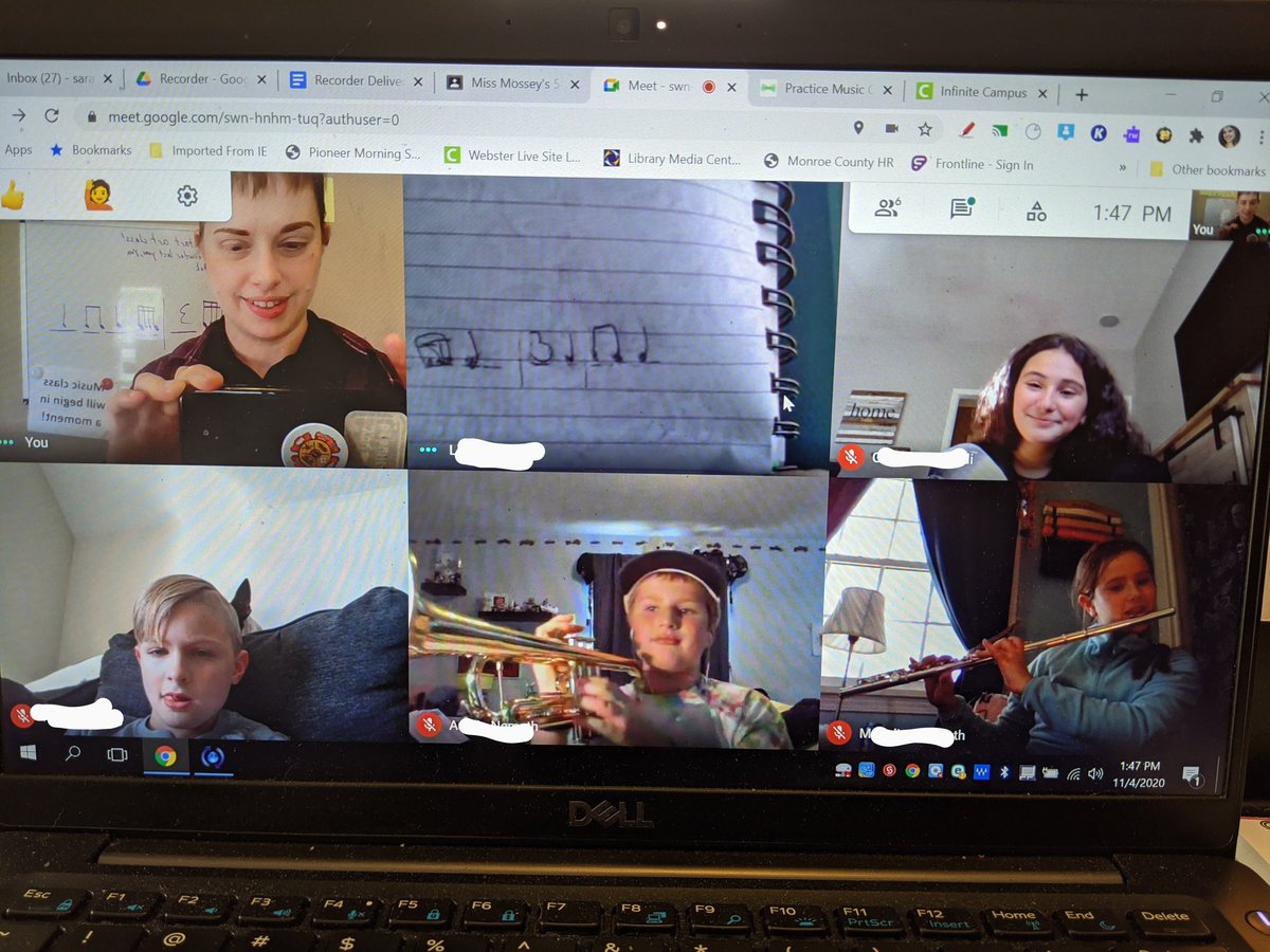 PlankNorthMusic's tweet photo. I love it when the band instruments come out during general music class! Great job writing and performing rhythms today, everyone! https://t.co/SbbjFb7Ipr