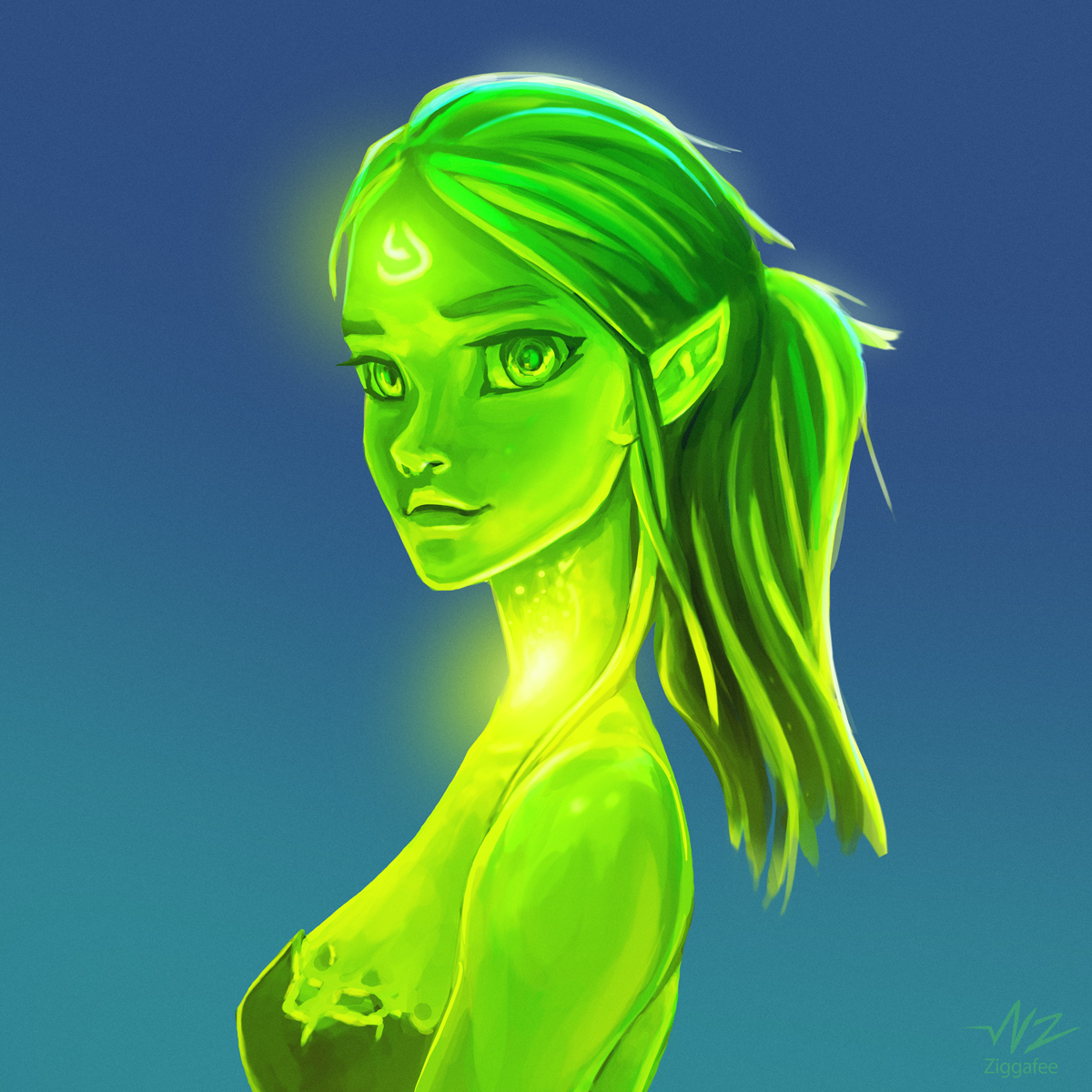 Ziggafee's tweet photo. Spirit Elf the Green of Nature, i decide make something more element with elf theme
•
•
•
#elf #elfgirl #greenglow #wisp #spirit #greenmagic #neongreen #tranluscent #adobe #adobephotoshop #digitalpainting #digitalart #digitalillustration https://t.co/EC5Lh2eFSt