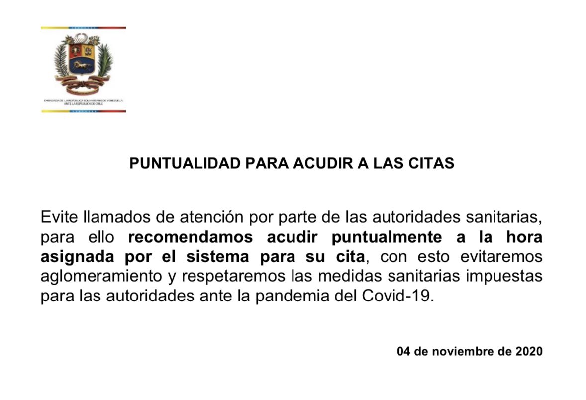 Embajada de Venezuela en Chile tweet media