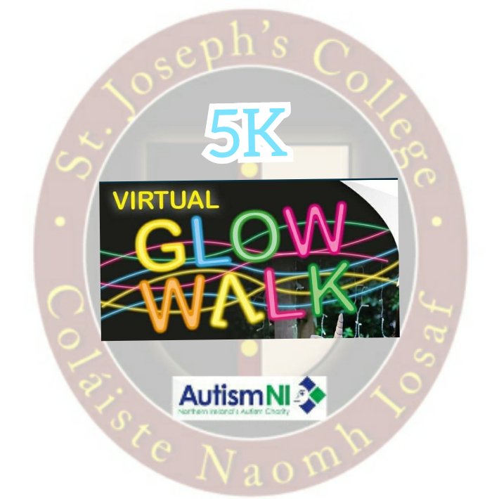 Why not join with our #ClassroomAssistants #JoesGlow #Virtual5K @AutismNIPAPA
 #Saturday7November
#LearningCentre #AutismNI #GlowWalk
