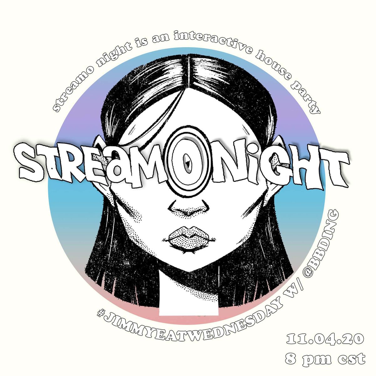 streamonight's tweet image. Getting together tonite *virtually* to *try* and distract ourselves from the scaries we’re having this week. Playing requests all night — send in ur requests and use that chat to let us know what you wanna hear next. 

C u guys tonight @ 8pm CT on streamonight.com