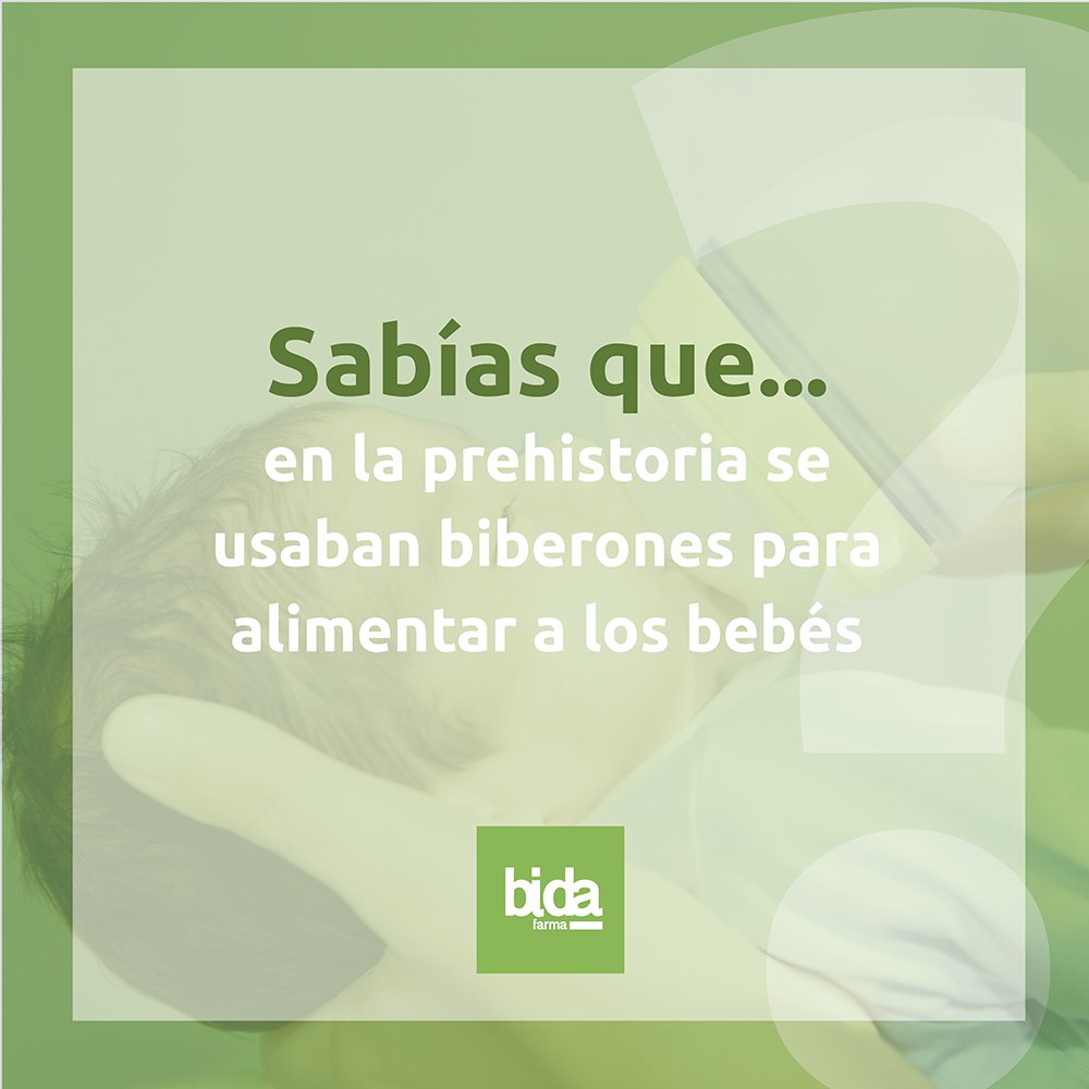 BidaFarma's tweet photo. Hoy en día podemos encontrar en nuestras farmacias gran cantidad de productos de puericultura, como chupetes o biberones. 

Pero, ¿sabías que en la prehistoria los bebés
👶 eran alimentados con leche de animales en unos recipientes de arcilla similares a los biberones🍼 modernos? https://t.co/2Hlpta4IdU