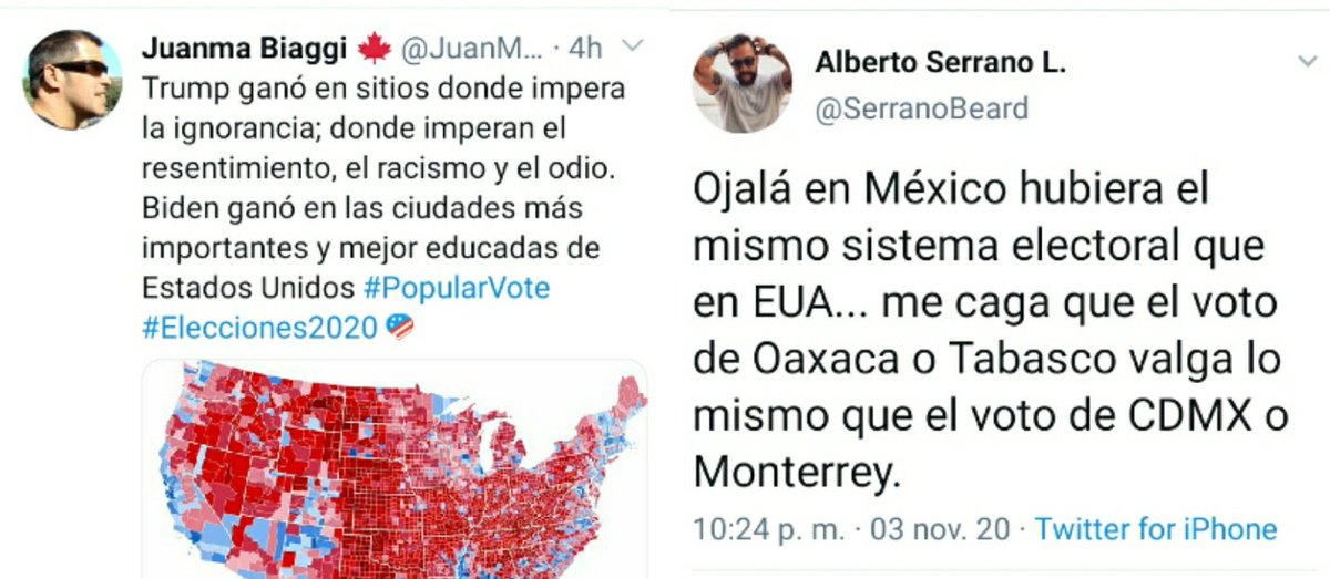 dimensionamural's tweet photo. El discurso clasista, éste par representa una enorme brecha que parece nunca se va a  cerrar, la interpretación (según ellos) de ser pobre, ignorante y no urbano, representa la aberración absoluta a las bajas clases sociales.
El peligro para el mundo son éste tipo de imbéciles. https://t.co/WXC3GDHsuL
