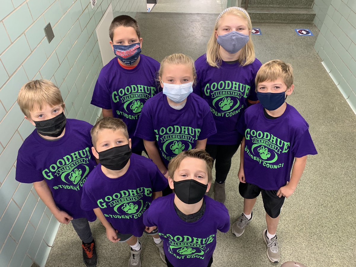 Congratulations to our newly elected elementary student council members 2020-2021! #goodhueschool