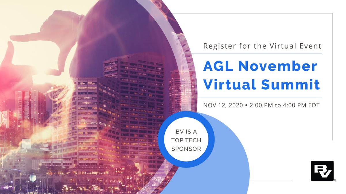 BVSII's tweet photo. 🏆@Black_Veatch is a proud Top Tech Sponsor for @AGLMediaGrp’s November Virtual Summit👩💻This 1-day #VirtualEvent is on 11/12/20 2PM-4PM EDT🗓️Registration: https://t.co/tnHGNqyTtd
🔑Topics: #AdvancedCommunications #5G #SmallCells #Connectivity #DigitalTransformation #Fiber https://t.co/IY3RtcRr9k