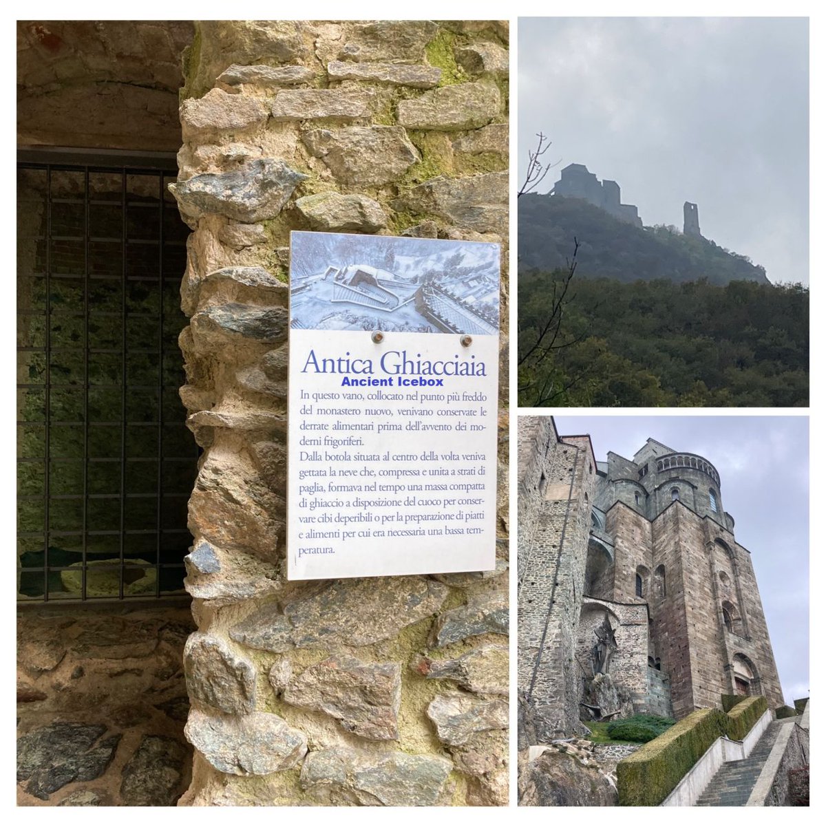 micsantovito's tweet photo. Week-end alla Sacra di San Michele (To):
Già nel medioevo erano a conoscenza delle caratteristiche dei PCM (es. neve/acqua) per garantire la conservazione degli alimenti. @i-TES è in grado di usare lo stesso principio anche a temperature più alte, fino a 100°C.
#energiainviaggio https://t.co/PaVISSyaEw