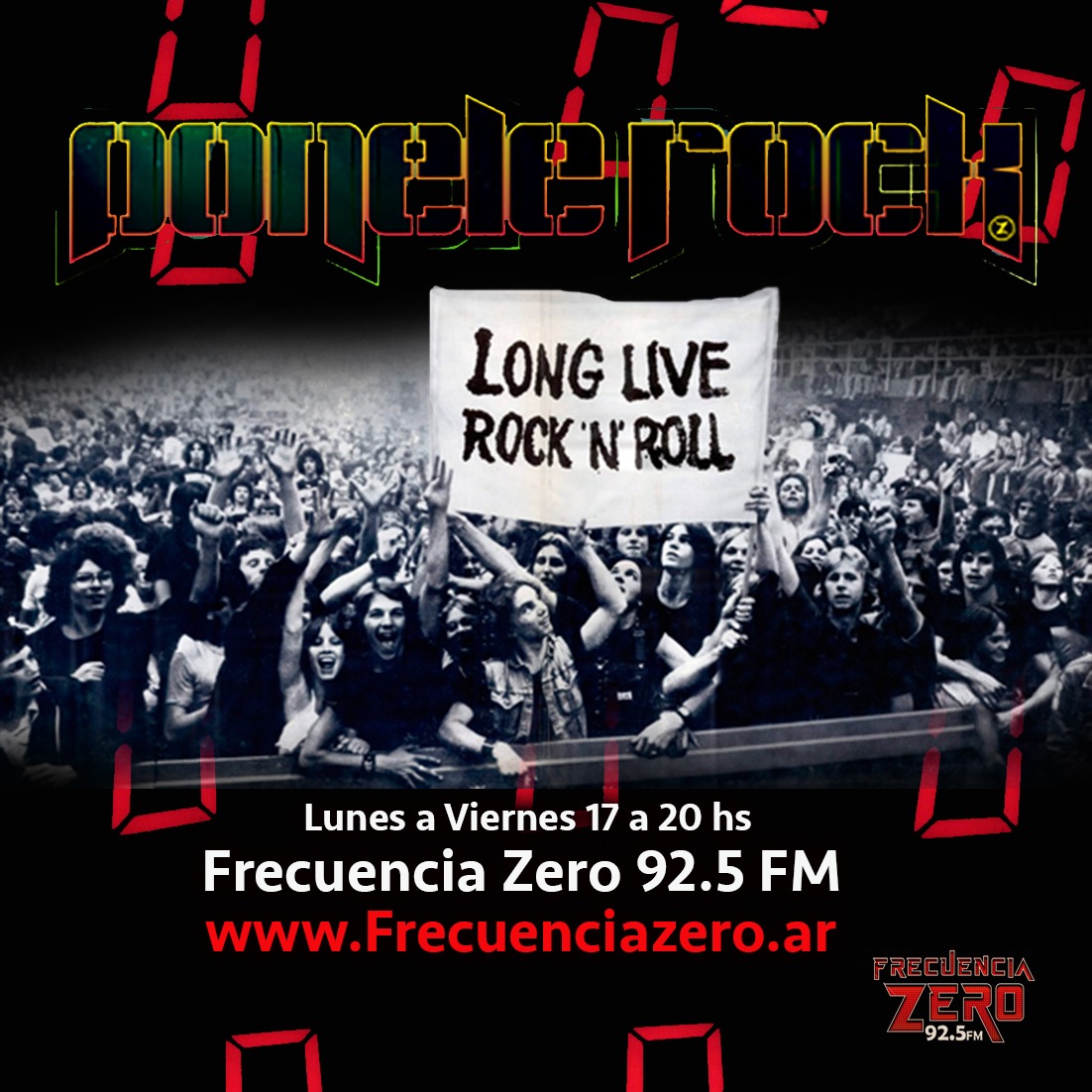 Ya llega ... #PoneleRock a <a href="/FrecuenciaZero/">Frecuencia Zero</a> 

#QuedateEnCasa #LaRadioTeAcompaña 

🎙️ <a href="/paseoane/">Pablo Seoane</a> <a href="/GBiuso/">Gabriel Biuso</a> 

#DiscoSorpresa #NoticiasMusicales #Novedades 
#Entrevistas a <a href="/hernanpanessi/">Hernán (10)</a> y Carlos Rottemberg <a href="/multiteatro/">Multiteatro</a> y mucho más!!!

📻9⃣2⃣.5⃣

📱frecuenciazero.ar💻