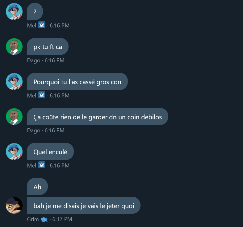 Il a fumé son arène Beyblade sans aucune raison