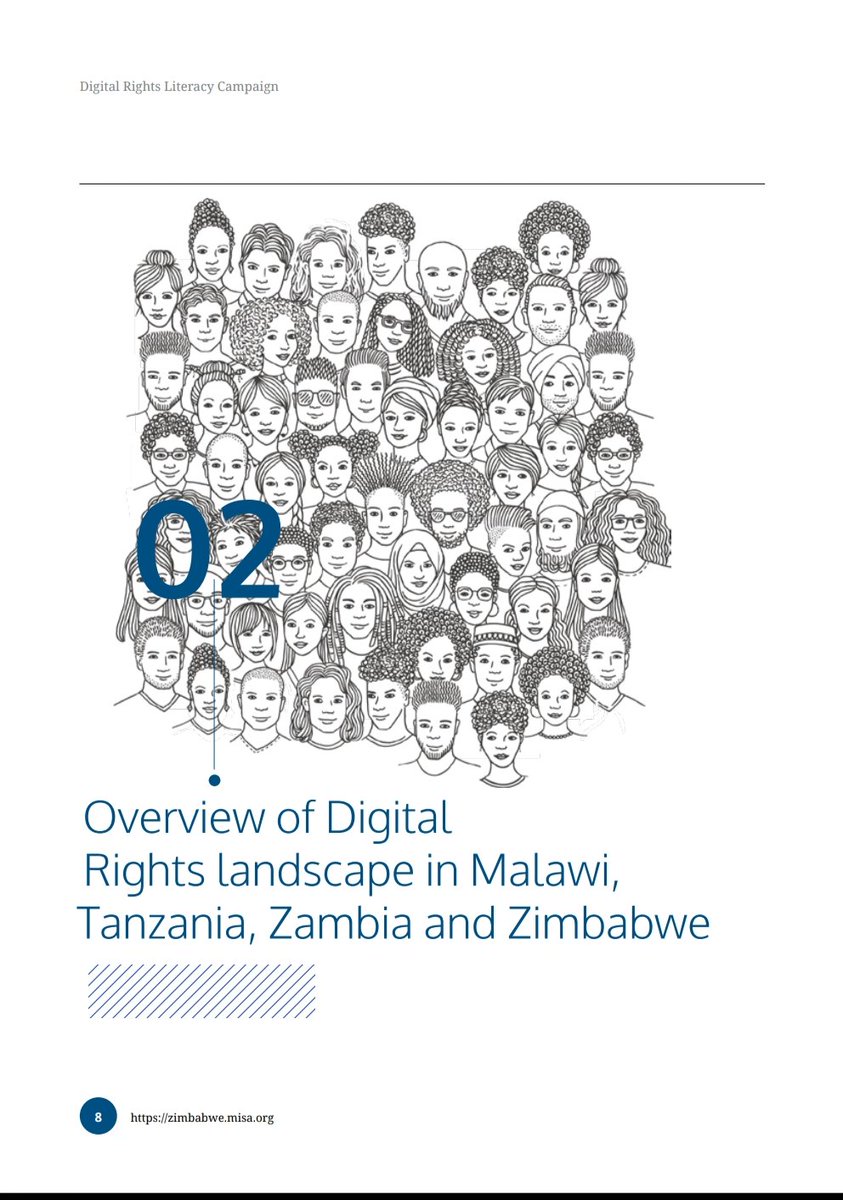 ChichiLuciasi's tweet image. The report focuses on #DigitalRights literacy in Southern Africa with a specific focus on Zimbabwe, Zambia, Tanzania and Malawi, and, as part of the regional Digital Rights Literacy Campaign.

@WeBlogZed @citezw @chavulaj @communitypodium @Min_ICTCS_ZW @YouthWaveMalawi