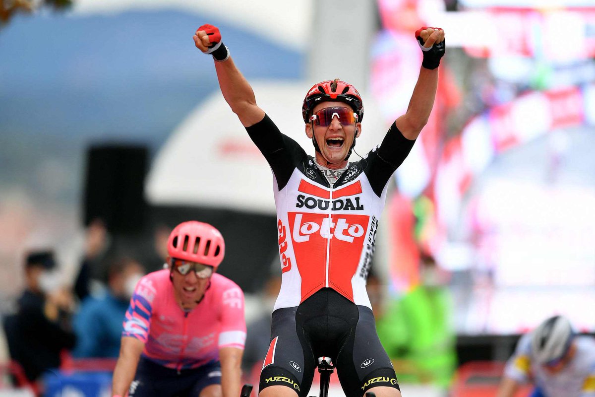 Bicicletazos's tweet photo. 🇪🇦 #España
#Ciclismo
#LaVuelta20
#LaVuelta2020

Tim Wellens consigue el doblete en Ourense

📝 @YencerBarona13

⬇⬇⬇
https://t.co/iQZd4iCxCn https://t.co/ZfmKNTZD41