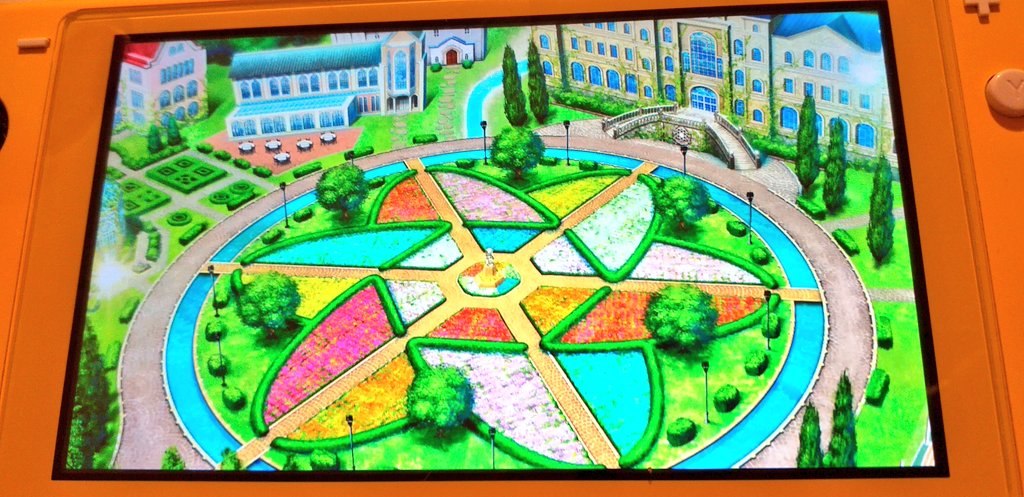 Nayuleska's tweet photo. Started playing #OmegaLabyrinthLife today! It is super cute, the dungeons aren't 1st person which I prefwr. Forgive me so many pics but it is a cute game! I am cutting out the inappropriate parts which are so far a small section of the game. Such pretty setting! https://t.co/2myJyPu1DK
