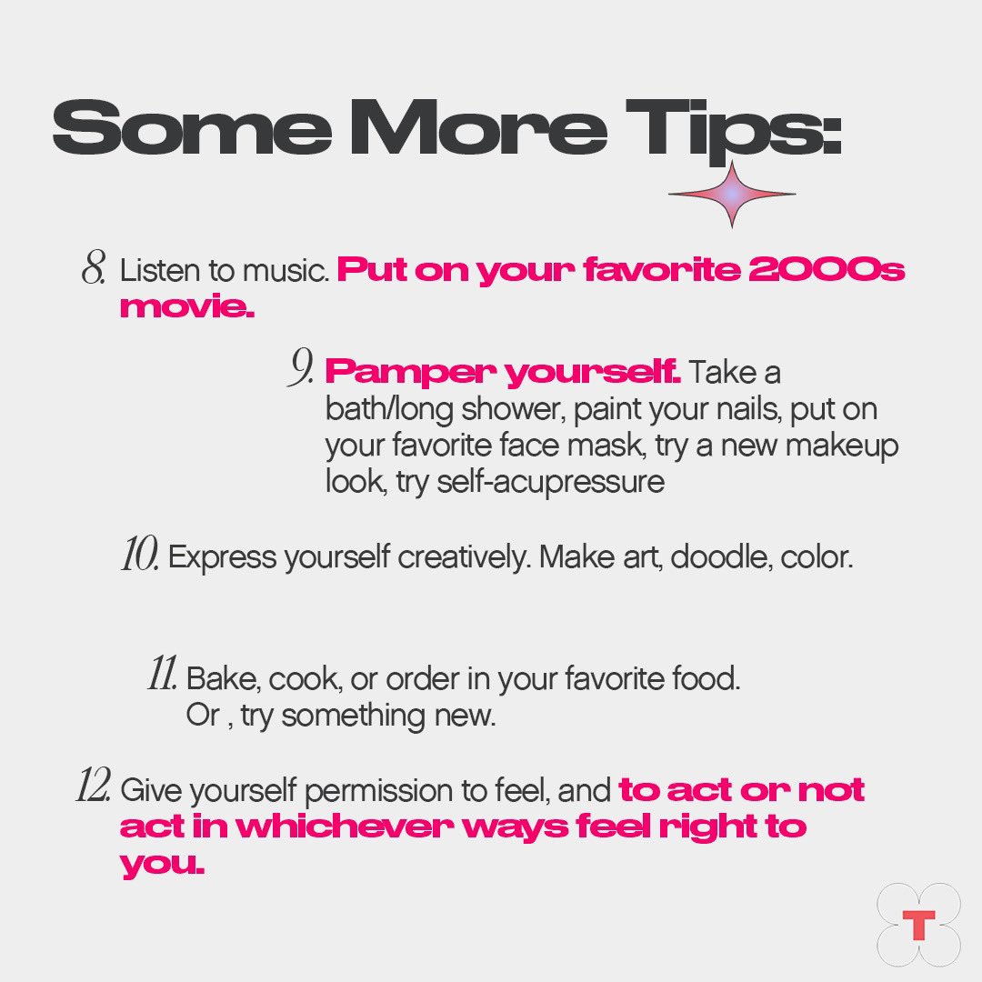 topicals's tweet photo. Prioritize your mental health today and everyday. Here are some tips on how☁️💫 https://t.co/j5czQkytNd