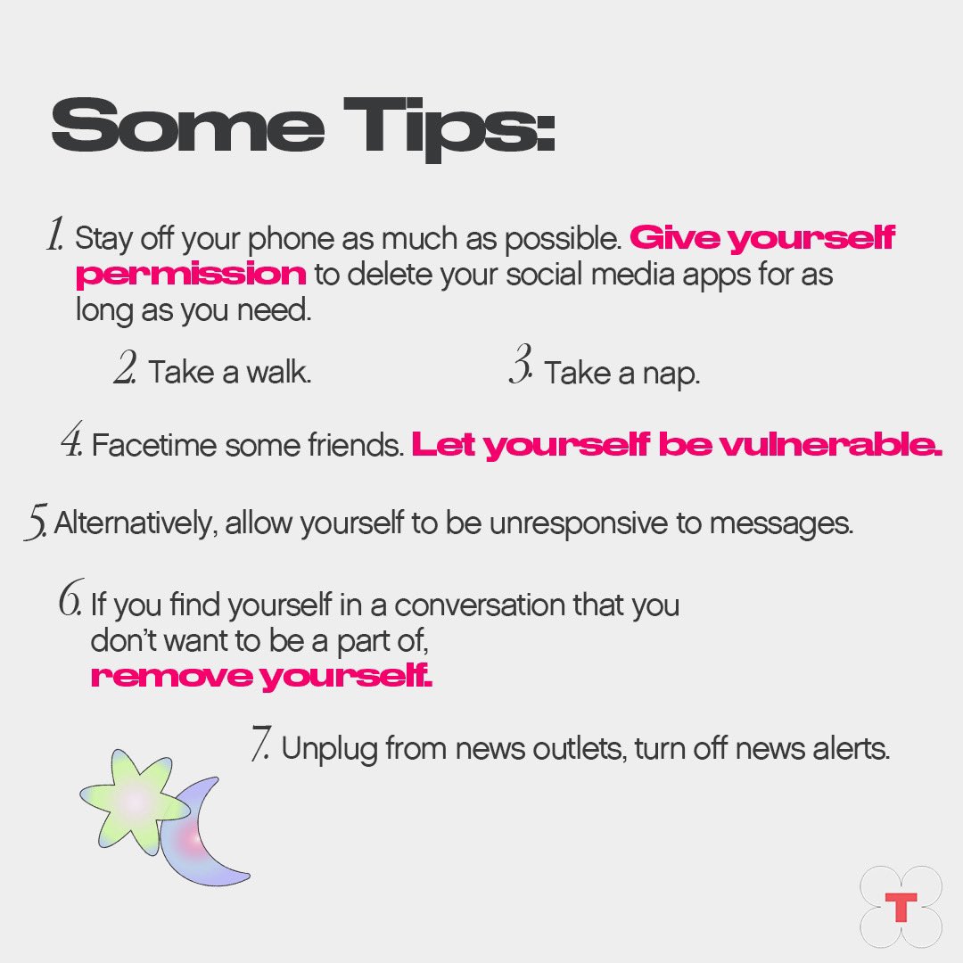 topicals's tweet photo. Prioritize your mental health today and everyday. Here are some tips on how☁️💫 https://t.co/j5czQkytNd