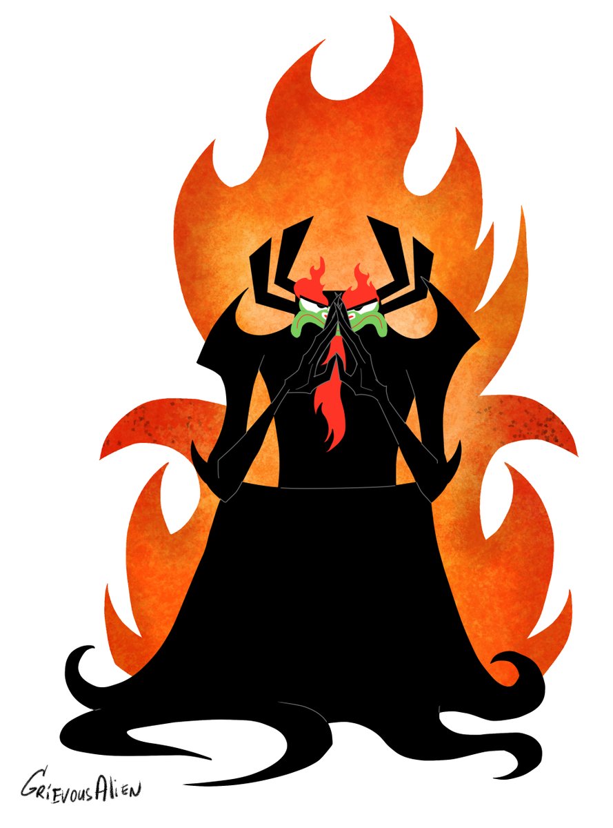 grievousalien_'s tweet photo. Aku on his throne. 

Featured in Aku stickerpack (Samurai Jack zine 2020, open for preorder till Dec 15 2020).

#aku #samuraijack #cartoon #cartoonnetwork #adultswim #unspeakableevil #shapeshifter #toonami https://t.co/xwIXR3VCtG