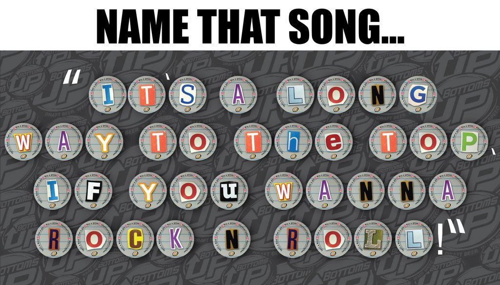 🤘Trying to get #spellingbeer to the top with a little #RockAndRoll. It's not a #current hit, but #ACDC never stops running through your veins.🤘