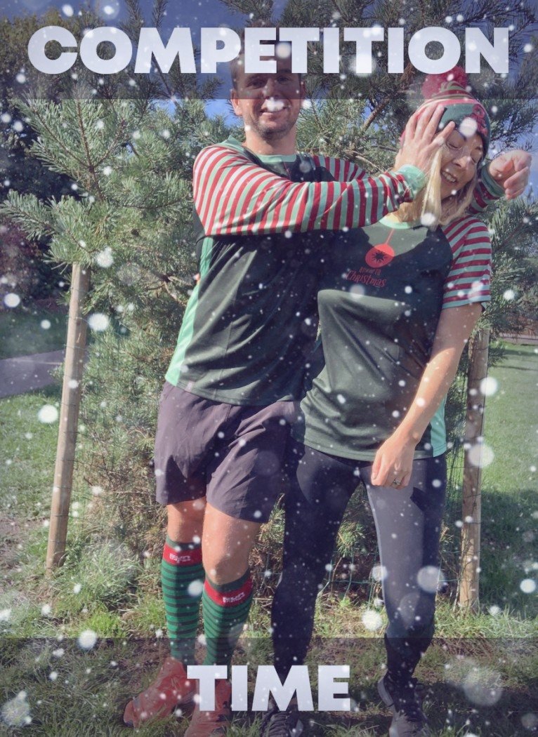 runup2christmas's tweet photo. As (English) lockdown looms, we want to bring  bit of cheer. The #RU2C will be more important than ever this yr so let's get EVERYONE involved. 

RT this &amp; tag a mate who'll want to take part to be in with a chance of winning socks, hat, top &amp; snood.
https://t.co/qFefT0rQBB https://t.co/MBndnP3aYc