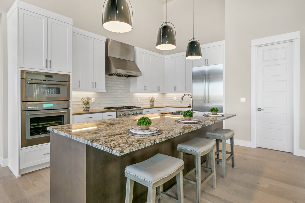 Thanks <a href="/RejuvenationInc/">Rejuvenation</a> for these fabulous kitchen lights!