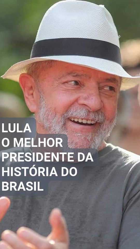EstevamReboucas's tweet photo. Considerado o presidente + amado e querido dos brasileiros, Lula, que passou sua vida lutando, governando e militando pelo povo trabalhador, mostrou como o governo Bolsonaro busca desconstruir todas as conquistas dos últimos anos e governa p os ricos.
#LulaElegivel
#ComPTSemFome https://t.co/NBQLnLIaVi