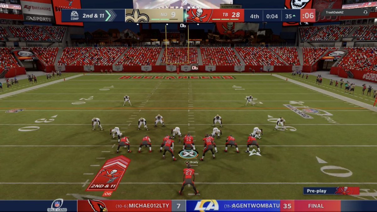 SPML_CoachHerm's tweet photo. #SPML17 Wildcard Round
A tough NFC South rematch has the @SPML_Saints bowing out of the postseason @SPML_CFM https://t.co/yIIxgxhaBk