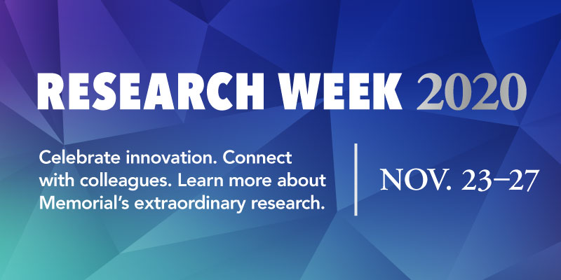 MemorialU's tweet photo. We’re going virtual for #researchweek2020. Sign up for events &amp; learn what’s on the go! https://t.co/eb7yuXNxBK @marineinstitute @grenfellcampus @LabInstitute @signalcampus @VPR_Memorial #research #UnivResearch @InnovationMUN https://t.co/PV4D3Ed5QV