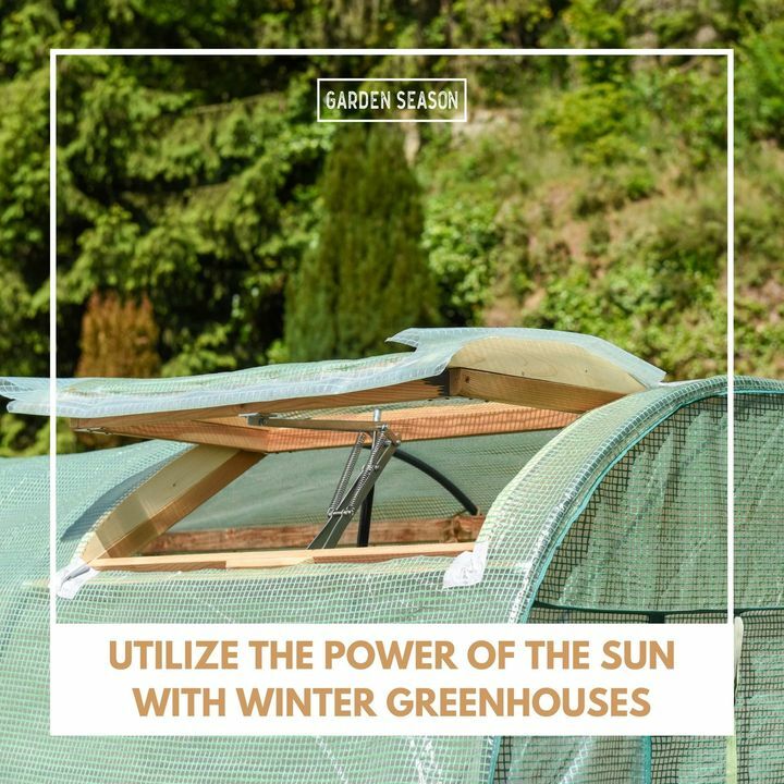 Greenhouses can be your best friend over the cold winter months. Utilize the power of the sun in cold temperatures to keep your plants alive.
Check this out: bit.ly/winter-greenho…