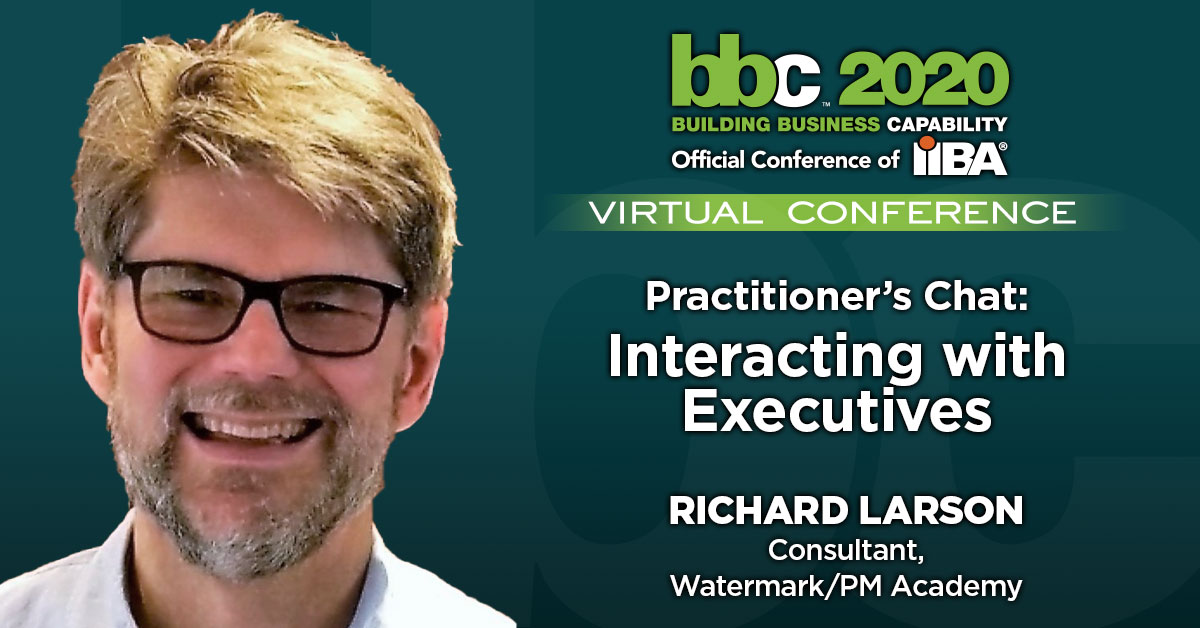 Join me for a lively chat session on "Interacting with Executives," part of the #BBCCon Beyond series. Share your ideas and questions with colleagues, continuing the conversation from my BBC presentation. Plus, I'll reveal my covid-19  hairstyle. :) Thur, Nov 5 at 2:00pm EST.